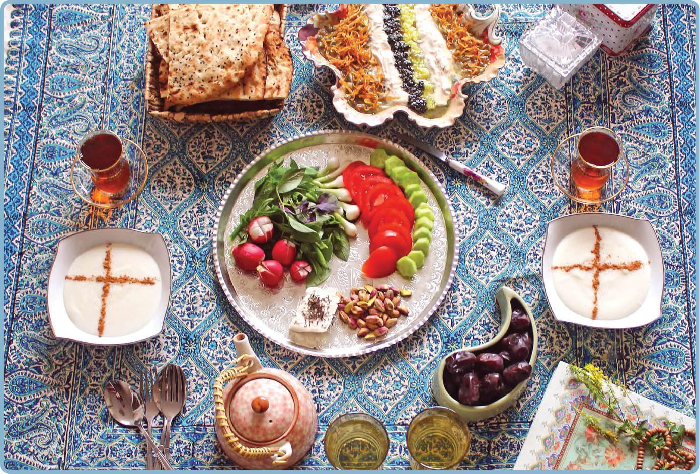 باید ها و نباید های تغذیه ای در ماه رمضان خوراکی در ماه رمضان